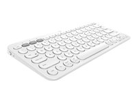 Logitech K380 Multi-Device Bluetooth Keyboard - tangentbord - AZERTY - fransk - offwhite Inmatningsenhet 920-009586