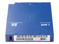 HPE Ultrium Custom Labeled Data Cartridge - LTO Ultrium 1 x 20 - 100 GB - lagringsmedier C7971AL