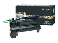 Lexmark - Extra lång livslängd - gul - original - tonerkassett - LCCP, LRP X792X1YG