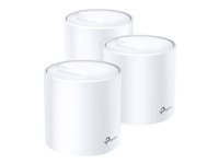 TP-Link Deco X20 - Wifi-system - Wi-Fi 6 - skrivbordsmodell DECO X20(3-PACK)