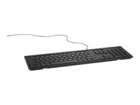 Dell KB216 - tangentbord - AZERTY - belgisk - svart Inmatningsenhet JFP7P