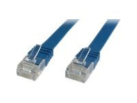 MicroConnect UltraFlat - nätverkskabel - 2 m - blå V-UTP602B-FLAT