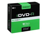 Intenso - DVD-R x 10 - 4.7 GB - lagringsmedier 4101652