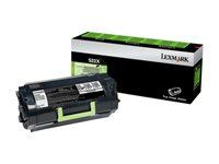 Lexmark 520XA - Extra lång livslängd - svart - original - tonerkassett - LCCP 52D0XA0