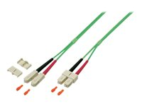 MicroConnect nätverkskabel - 10 m - limegrön FIB571010