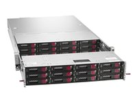 HPE Apollo 4200 Gen10 Qumulo Hybrid Node - kan monteras i rack - Xeon Silver 4210 2.2 GHz - 64 GB - SSD 3 x 960 GB, HDD 9 x 10 TB R3W48A