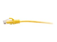 C2G 5ft (1.5m) Cat6a Snagless Unshielded (UTP) Slim Ethernet Network Patch Cable - Yellow - patch-kabel - 1.5 m - gul C2G30169