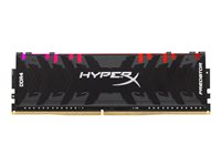 HyperX Predator RGB - DDR4 - modul - 8 GB - DIMM 288-pin - 3200 MHz / PC4-25600 - ej buffrad HX432C16PB3A/8