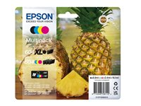 Epson 604XL Multipack - 4-pack - XL (svart) + standardkapacitet - svart, cyan, magenta, gul - original - bläckpatron C13T10H94010