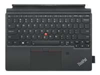 Lenovo - tangentbord och foliefodral - med Trackpoint, pekplatta med 2 knappar - QWERTY - norsk - svart Inmatningsenhet 4Y41C14242