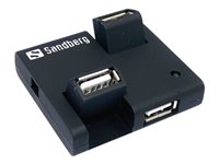 Sandberg USB Hub 4 Ports - hubb - 4 portar 133-67