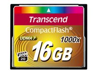 Transcend Ultimate - flash-minneskort - 16 GB - CompactFlash TS16GCF1000