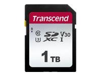 Transcend 300S - flash-minneskort - 1 TB - SDXC UHS-I TS1TSDC300S