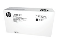 HP C9730AC - svart - original - LaserJet - tonerkassett (C9730A) - Contract C9730AC