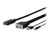 VivoLink Pro HDMI-kabel - HDMI/VGA/ljud/USB - 3 m PROVGAHDMI3