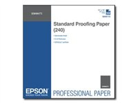 Epson Proofing Paper Standard - korrekturpapper - halvmatt - 100 ark - 330 x 482 mm - 240 g/m² C13S045115