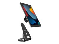 Compulocks Universal Tablet Grip and Security Stand ställ - för surfplatta - svart 189BGRPLCK