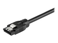 StarTech.com 0.6 m Round SATA Cable - Latching Connectors - 6Gbs SATA Cable - SATA-kabel - 60 cm SATRD60CM