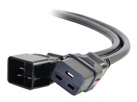 C2G - strömkabel - IEC 60320 C19 till IEC 60320 C20 - 90 cm 80708
