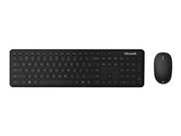 Microsoft Bluetooth Desktop - sats med tangentbord och mus - tysk - mattsvart QHG-00006