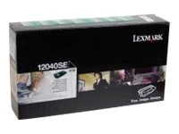 Lexmark - svart - original - tonerkassett - Lexmark Corporate 12040SE