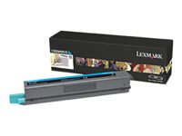 Lexmark - Lång livslängd - cyan - original - tonerkassett - LCCP C925H2CG
