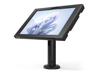 Compulocks Surface Pro 8-10 Apex Enclosure Tilting Stand 8" Black ställ - synliga kameror och sensorer fram/bak - för surfplatta - svart TCDP01580APXB