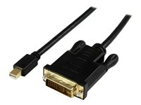 StarTech.com Aktiv konverteraradapterkabel för Mini DisplayPort till DVI på 91 cm - mDP till DVI 1920x1200 - Svart - DisplayPort-kabel - 90 cm MDP2DVIMM3BS
