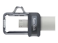 SanDisk Ultra Dual - USB flash-enhet - 128 GB SDDD3-128G-G46