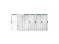 APC NetShelter SX Gen 2 - rack - 1991 H x 750 B x 1200 D mm, med sidor - 42U AR3350W2