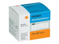 HERMA - adresslappar - 250 etikett (er) - 70 x 38 mm 4340