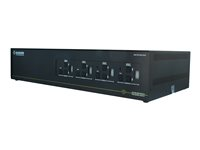 Black Box SECURE NIAP - omkopplare för tangentbord/video/mus/ljud - TAA-kompatibel SS8P-DVI-8X4-UCAC