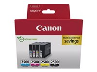 Canon PGI-2500 BK/C/M/Y Multipack - 4-pack - svart, gul, cyan, magenta - original - bläcktank 9290B006
