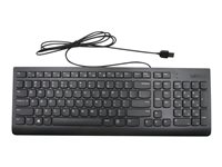Lenovo Calliope - tangentbord - QWERTY - USA/Europa - svart Inmatningsenhet 00XH626