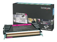 Lexmark - Lång livslängd - magenta - original - tonerkassett - LCCP, LRP C736H1MG