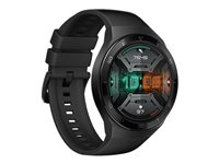 Huawei Watch GT 2e - svart rostfritt stål - smart klocka med rem - grafitsvart - 4 GB 55025281