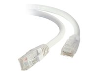 C2G Cat5e Booted Unshielded (UTP) Network Patch Cable - patch-kabel - 3 m - vit 83264