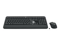 Logitech MK540 Advanced - sats med tangentbord och mus - QWERTZ - ungerska Inmatningsenhet 920-008690