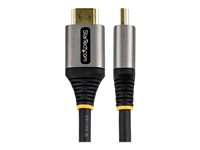 StarTech.com 5 m HDMI 2.1-kabel 8K - Certifierad Ultra High Speed HDMI-kabel 48 Gbit/s - 8K 60 Hz/4K 120 Hz HDR10 + eARC - Ultra HD 8K HDMI-kabel - Monitor/TV/skärm - Flexibel TPE-mantel - HDMI-kabel med Ethernet - 5 m HDMM21V5M