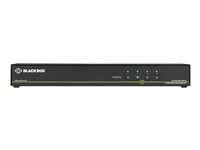Black Box SECURE NIAP - Single-Head - omkopplare för tangentbord/video/mus/ljud - 4 portar - TAA-kompatibel SS4P-SH-DP-UCAC