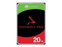 Seagate IronWolf Pro ST20000NT001 - hårddisk - 20 TB - SATA 6Gb/s ST20000NT001