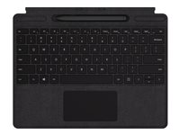 Microsoft Surface Pro X Signature Keyboard with Slim Pen Bundle - tangentbord - med pekdyna - Nordisk - svart Inmatningsenhet QVL-00009