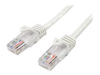 StarTech.com CAT5e Cable - 7 m White Ethernet Cable - Snagless - CAT5e Patch Cord - CAT5e UTP Cable - RJ45 Network Cable - patch-kabel - 7 m - vit 45PAT7MWH