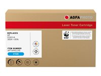 AgfaPhoto - cyan - kompatibel - återanvänd - tonerkassett (alternativ för: HP 305A, HP CE411A) APTHP411XE