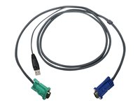 IOGEAR G2L5202U - video/USB-kabel - 1.8 m G2L5202U