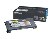 Lexmark - gul - original - tonerkassett C500S2YG