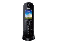 Panasonic KX-TGQ400G - trådlös digital telefon - 3-riktad samtalsförmåg KX-TGQ400GB