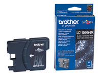 Brother LC1100HY-BK - 2-pack - Lång livslängd - svart - original - bläckpatron LC1100HYBKBP2DR