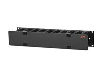 APC Horizontal Cable Manager Single-Sided with Cover - kabelhållarsats för rack - 2U AR8600A