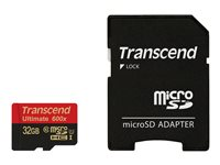 Transcend Ultimate series TS32GUSDHC10U1 - flash-minneskort - 32 GB - SDHC UHS-I TS32GUSDHC10U1